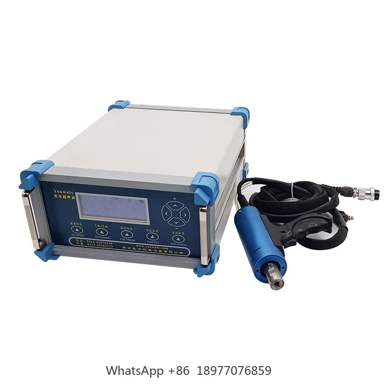 

Semi-automatic Handheld Portable Plastic Ultrasonic Handheld Spot Welding Machine For Mask Welding