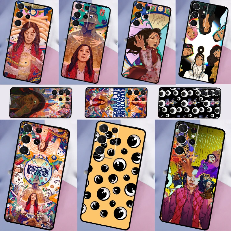 Everything Everywhere All at Once Cover For Samsung Galaxy S23 S22 S21 Ultra Plus S20 FE Note 10 S9 S10 Plus Note 20 Ultra Case