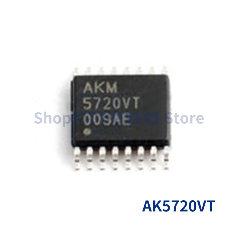 AK5720VT/AK5720/TSSOP16/2 channels/102dB/Audio ADC chip/New original stock