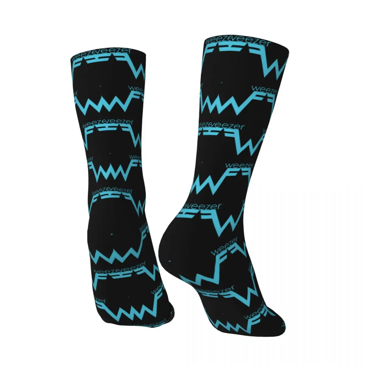 Weezer-calcetines divertidos de alta calidad para hombre, medias deportivas antideslizantes para correr, regalo de invierno