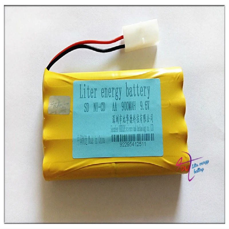 High quality Liter energy battery 9.6V 900mAh Ni-Cd battery MJX 1559 8888 RC Car Battery  recargables