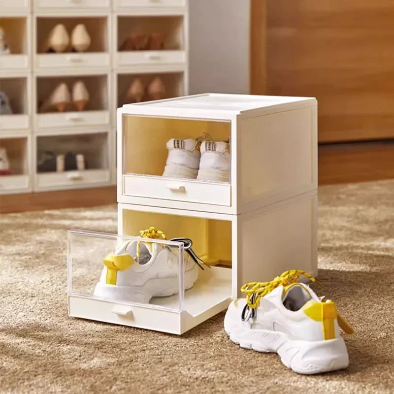 

Space Saving Shoe Boxes Living Room Entrance Hall Shoe Boxes Storage Display Scarpiera Salvaspazio Furniture Living Room