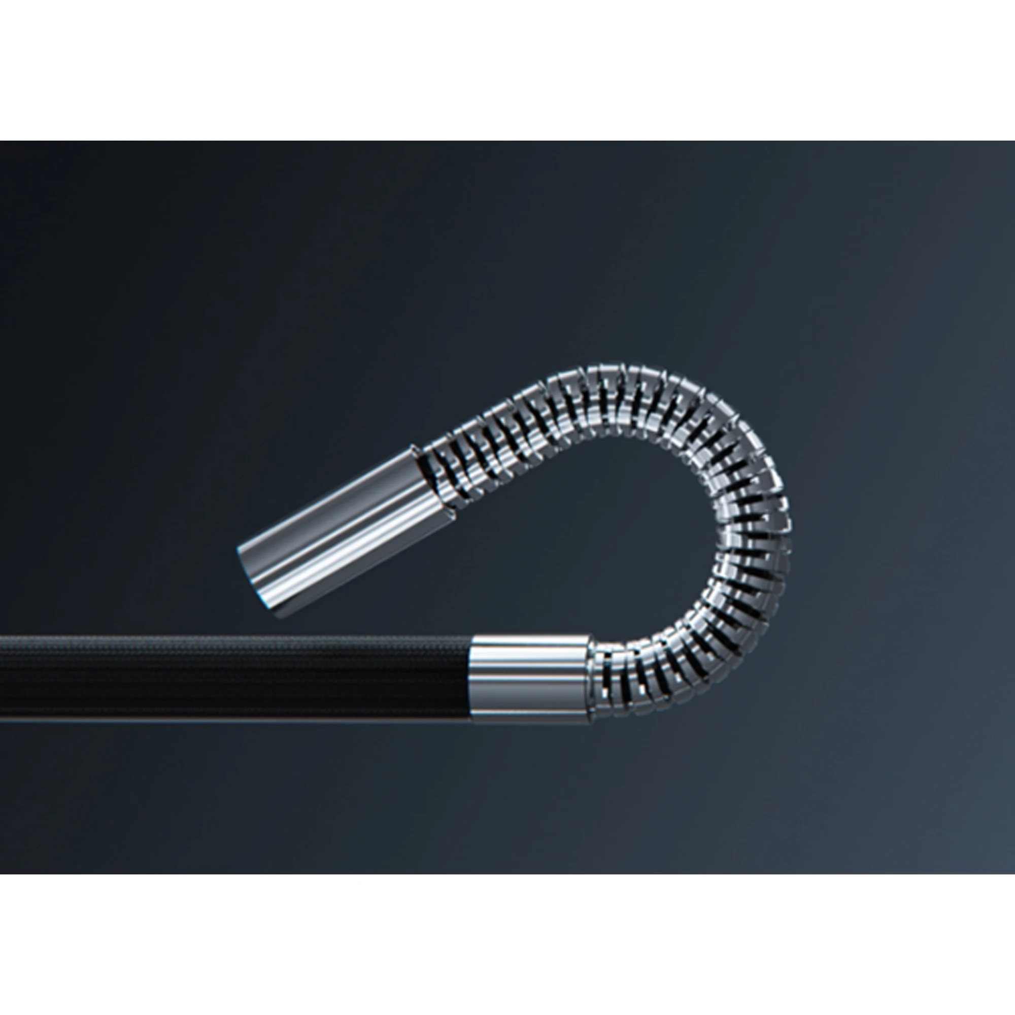 Portable 360° Rotation Car Repair Inspection Sewer Mini 5Inch Drain Borescope Articulated Industrial Endoscope