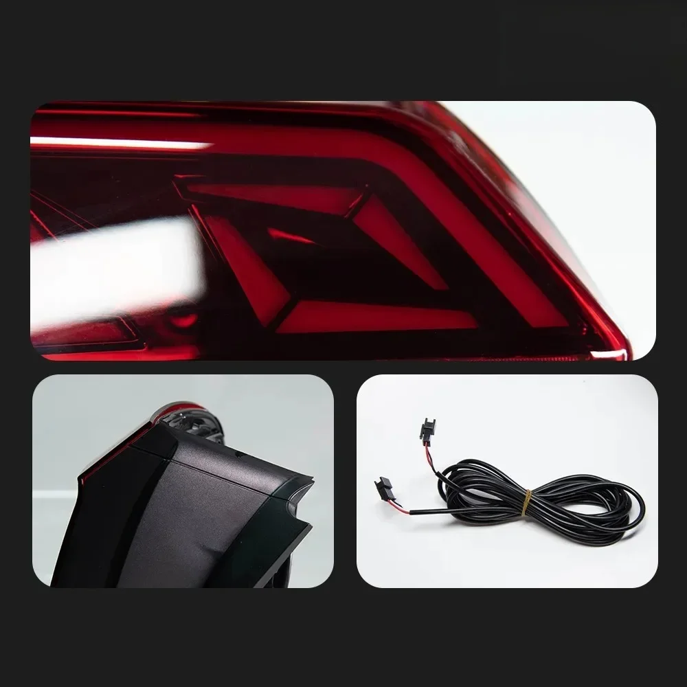 Tail Lamp For VW Touareg LED Tail Light 2011-2018 Touareg Rear Fog Brake Turn Signal Automotive Accessories