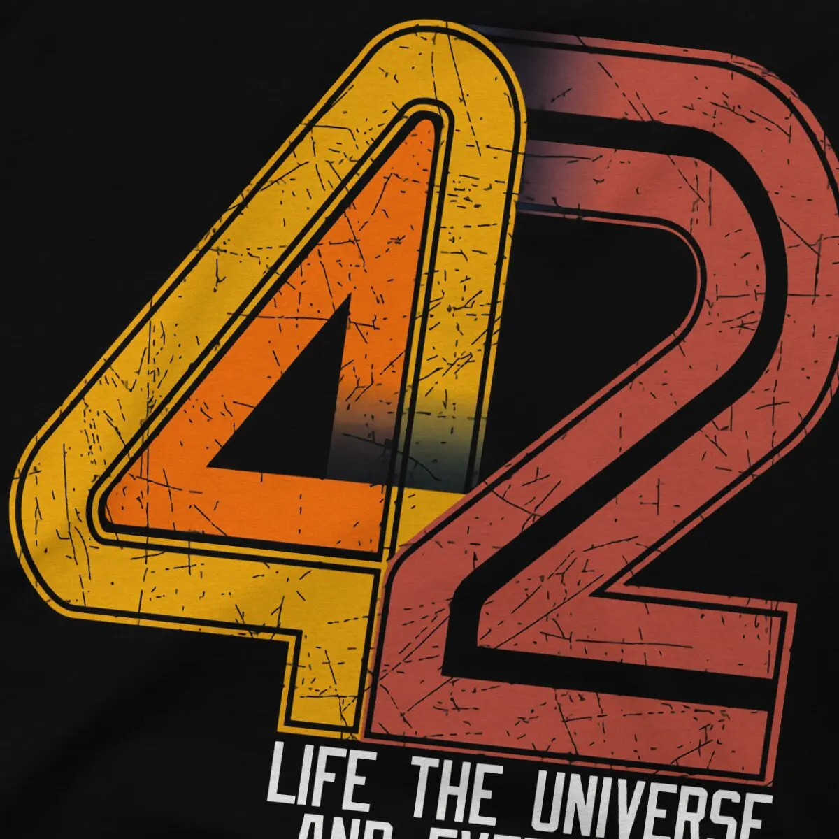 Life the Universe and Everything Men T Shirts The Hitchhikers Guide To The Galaxy Film Awesome Tees Short Sleeve O Neck