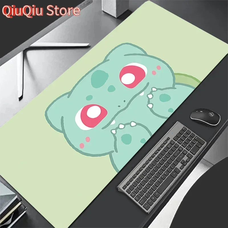 

Игровые аксессуары Кожаный коврик для мыши Игровые аксессуары Геймер Аниме Pokemon Bulbasaur Коврик для компьютерного стола Коврик для клавиатуры ноутбука