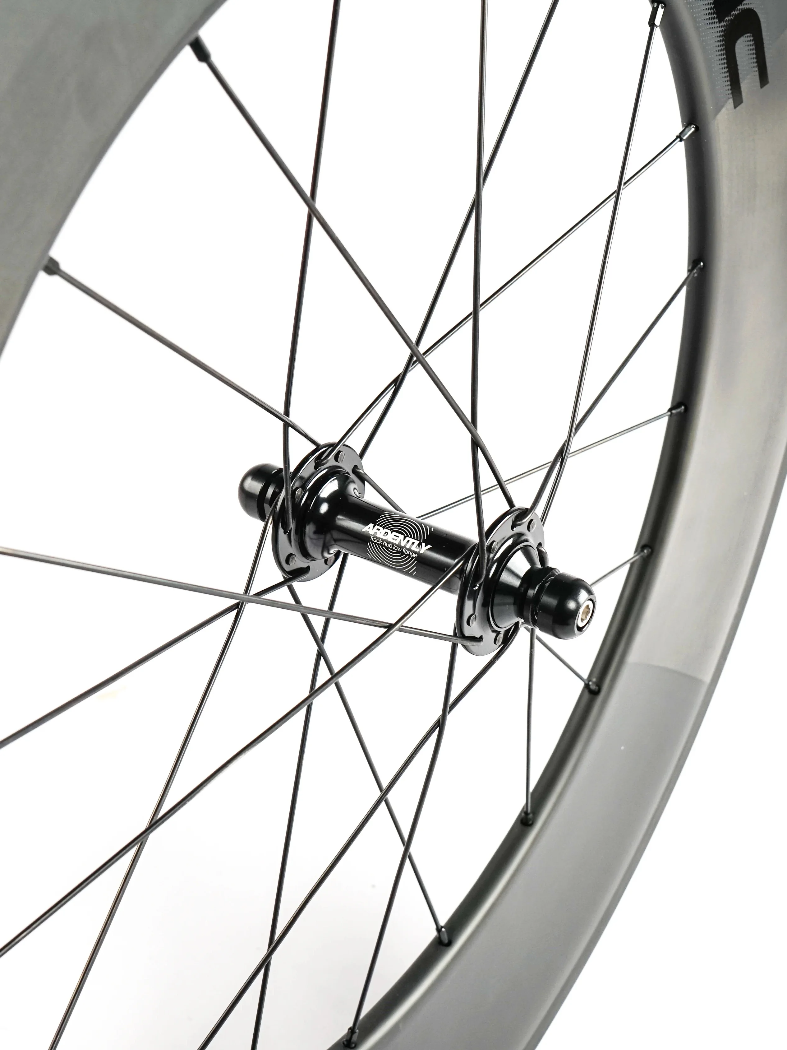 Leidenschaft lich Fahrrad nabe 20 24-Loch-Fahrradnaben mit festem Gang, Single-Speed-Aluminium legierung, Vorder-und Hinterrad nabe, Fahrrad teil – Detail 1