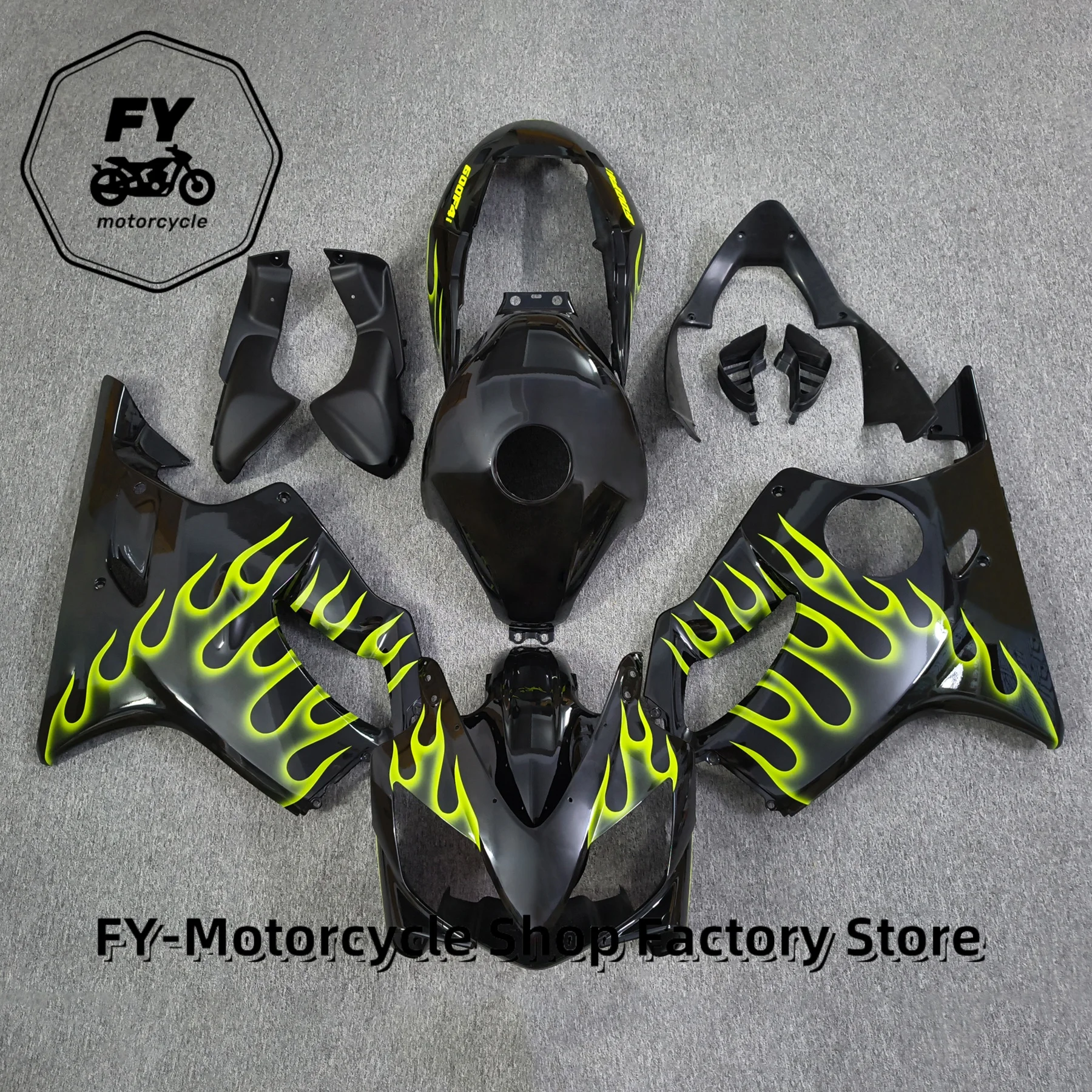 Injection Fairings For HONDA CBR600 F4I 04 05 06 07 Motorcycle Customized ABS Plastic Fairing Kit CBR600 F4i 2004 2005 2006 2007