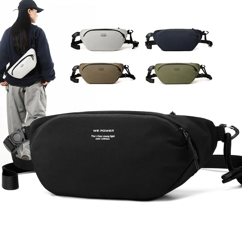 Borsa a tracolla di nuovo stile, portatile per pendolari quotidiani, borsa a tracolla singola per viaggi e gite, borsa sul petto