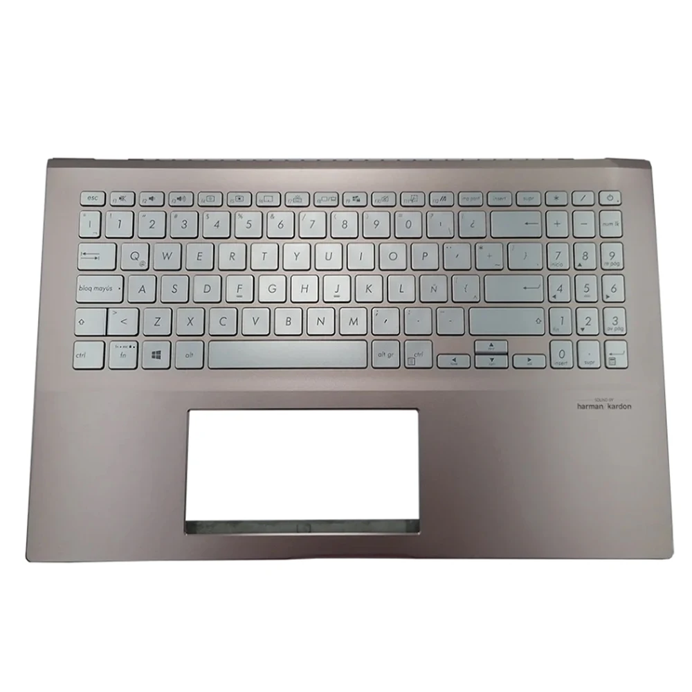 

XIN-Latin-UK layout Backlight Laptop Keyboard For ASUS Vivobook S15 X532 S532 X532FA X532FL X532E SN6580BLSG With C shell