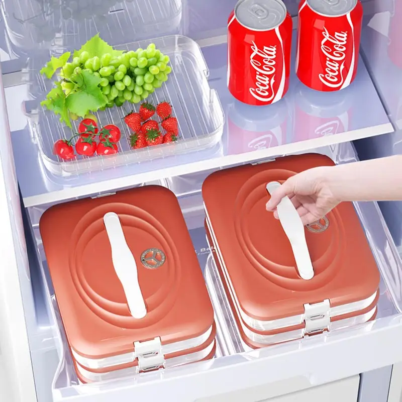 New Special Dumpling Storage Box Refrigerator Storage Box Household Dumpling Quick Freezing Chaos Fresh-keeping Freezing Box