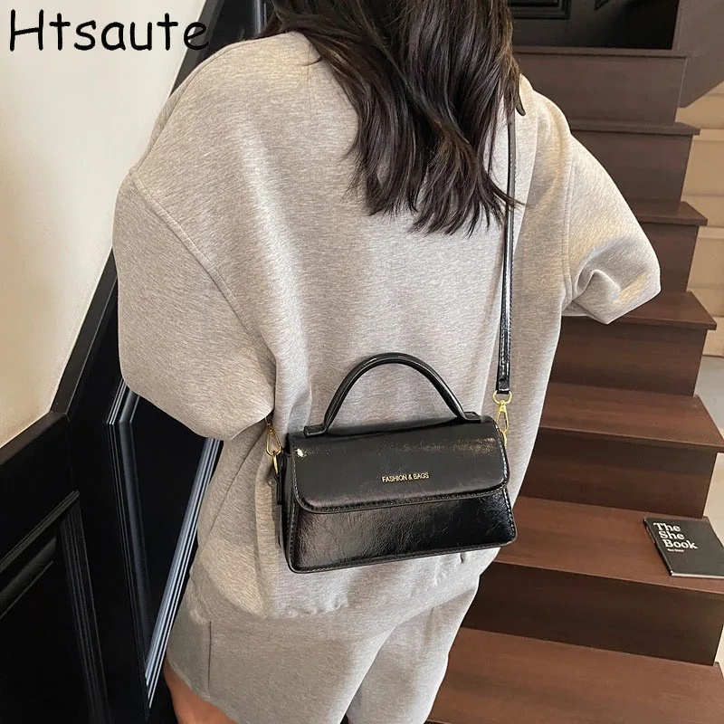 

Female PU Leather Totes Bag Classic Solid Color Handbag Simple Casual Large Capacity Tote Single Shoulder Bag Purses bolsos