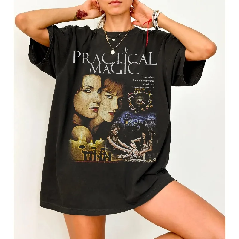 Magical Romance (1998) Themen-T-Shirt, Herren-T-Shirt, Sommer-T-Shirt aus reiner Baumwolle, Unisex, lässiges Mode-T-Shirt