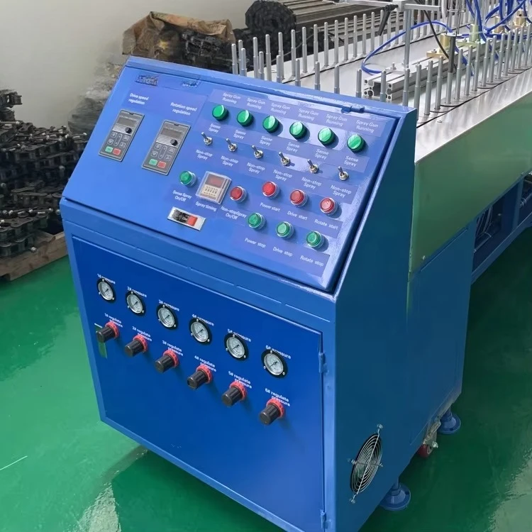 DM Customized Small Parts Glass Bottle Spray Coating Machine Spray Paint Machine