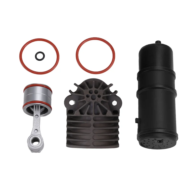 

A040-1Set Air Suspension Compressor Repair Kit Piston Rod Cylinder Drier 7P0616006E For VW Touareg Cayenne Jeep