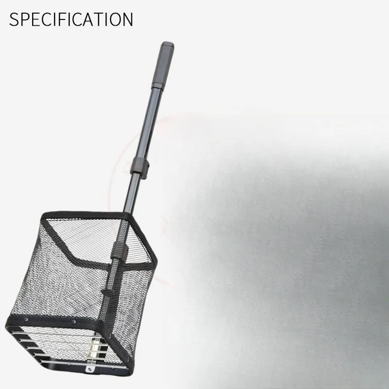 Suitable for Upgrading Stainless Steel Table Tennis Ball Picker, Table Tennis Spring Telescopic Ball Pick-up Net,