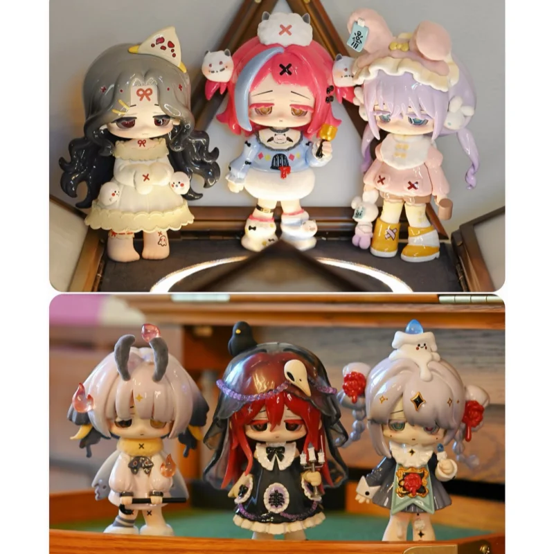 

В наличии Missy Sweet Mourning Lolita Crow Paradise Series слепая коробка Mystery Box игрушки милый экшн-фигурка аниме модель подарок