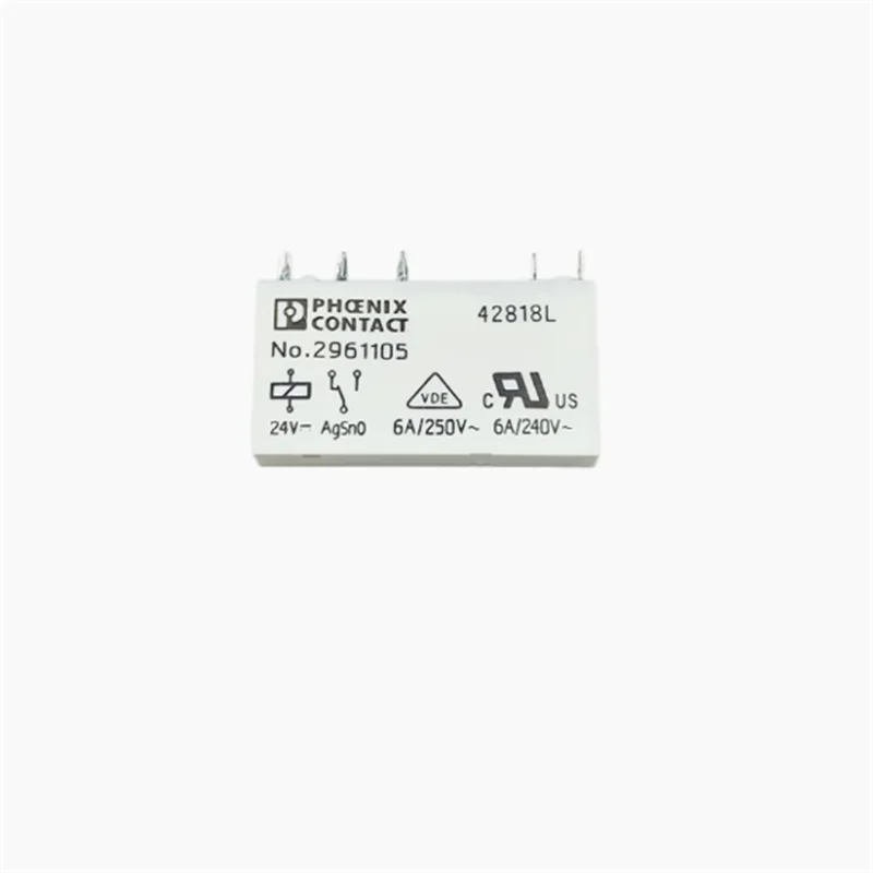 

HOT NEW NO.2961105 24VDC DCV24 24V 6A 5PIN relay