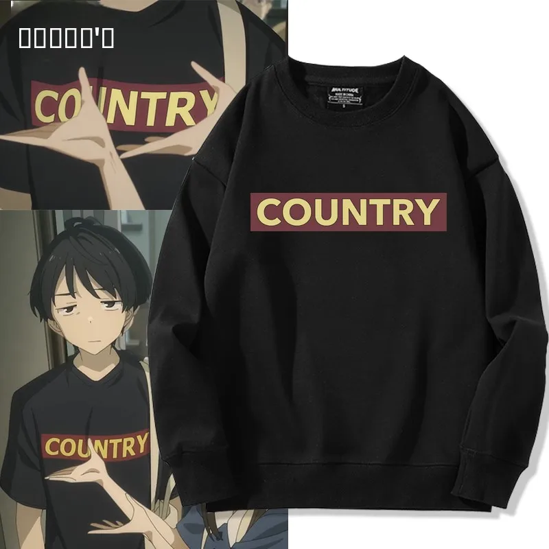 

Толстовка с длинными рукавами в стиле аниме, одежда с персонажами из аниме, хлопково-полиэстеровая смесь, спортивная одежда.