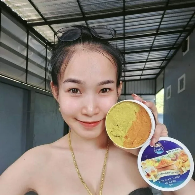 Thailand Brightening Body Scrub - Deep Pore Cleansing Scrub, Anti Acne Bumps & Dark Spot Dimming Exfoliator for Radiant Skin