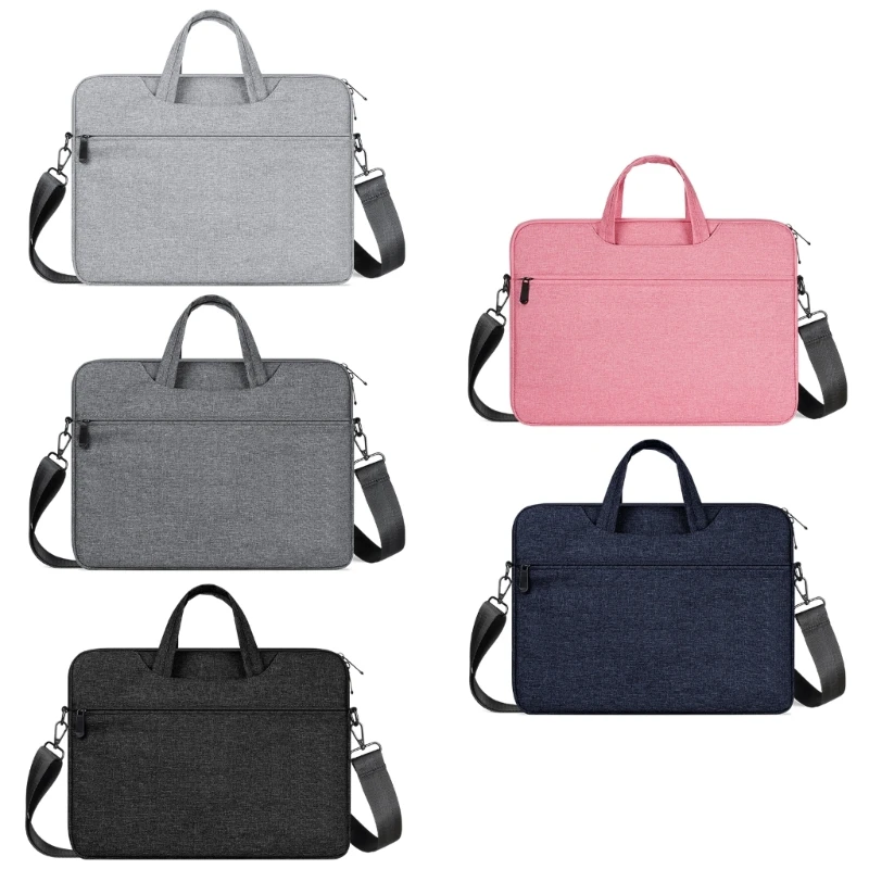 Laptop Carrying Case With Shoulder Strap For 13-13.9inch Laptops Tablets Padded Protector, Lightweight Design