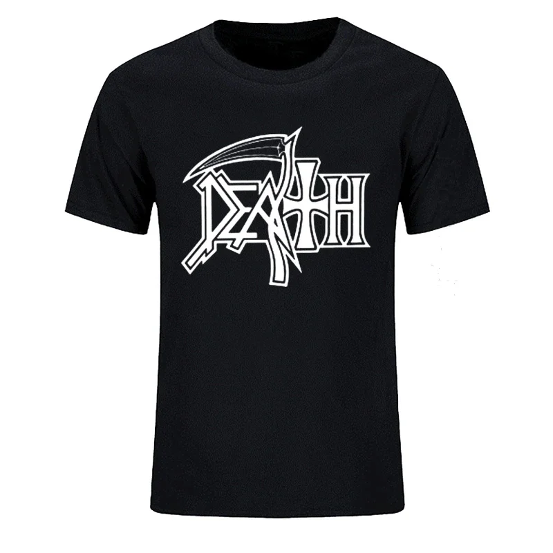 

New DEATH ROCK BAND HEAVY METAL Men T-shirt Casual Round Neck Oversized Cotton T Shirt Birthday Gift Tshirt Fashion Streetwear