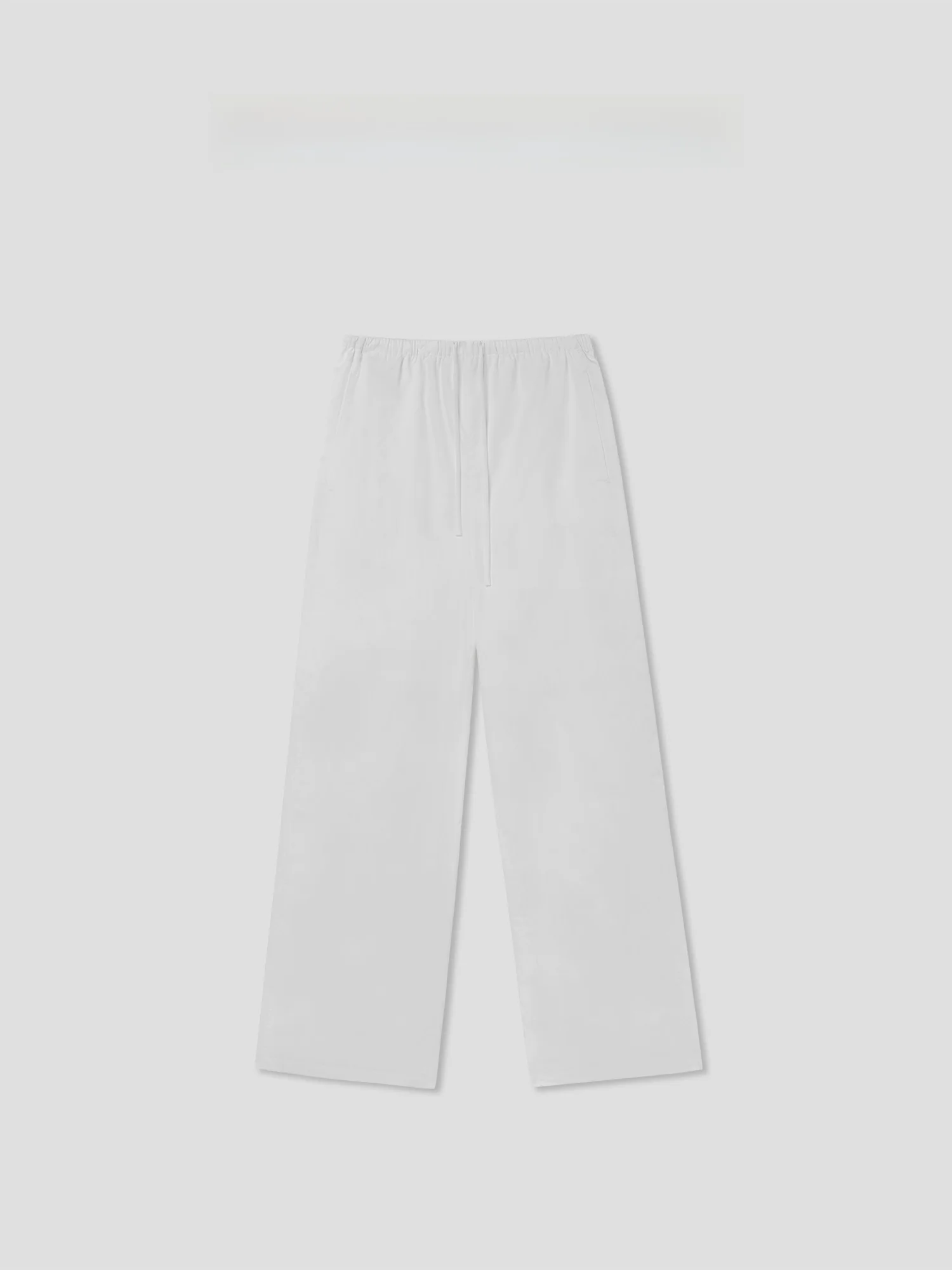 

RomStudio Fre Pure Cotton Loose Straight Leg Casual Pants Elastic Waist Comfortable Women's Faion Spring Collection