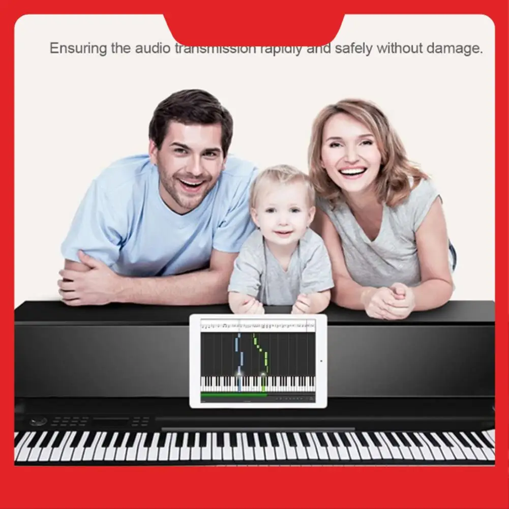 WERSI 5-Pin Midi To USB In-Out Cable Adapter Converter For Windows Mac Ios Laptop To Music Piano Keyboard