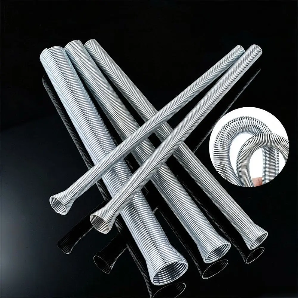 Manual Tubing Spring Bender For QST EXPRESS HVAC Repair Tool Flexible Steel Pipe Coil Expander Installation Equipment
