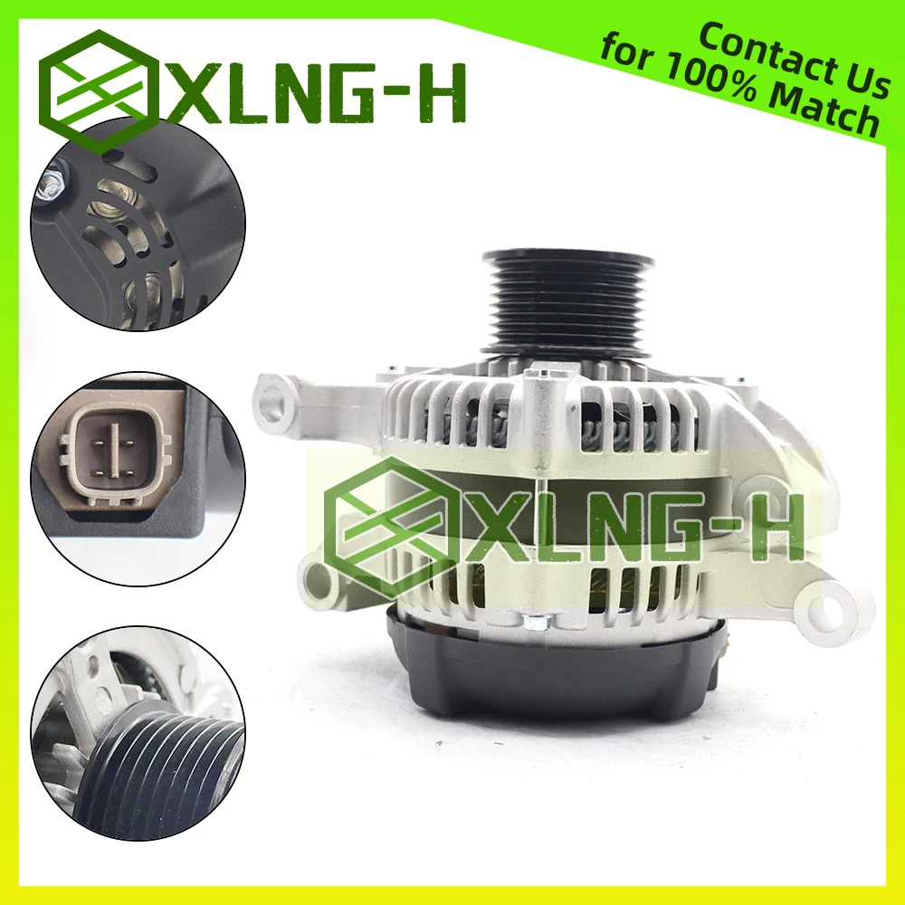 12V 130A  Alternator For Lexus ES350 RX350 Toyota RAV4 3.5L 104210-8030 2009-2018 V6 3.5 27060-0P060 27060-0P150 27060-0P151