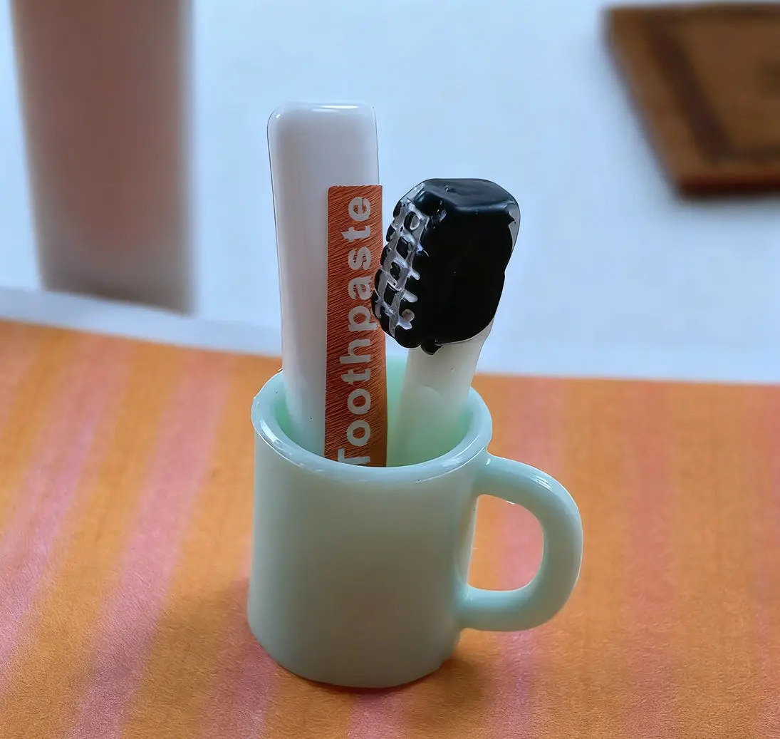 5picecs poppenhuis Blythe accessoires - miniatuur simulatie toiletartikelen set foto rekwisieten scène model decor