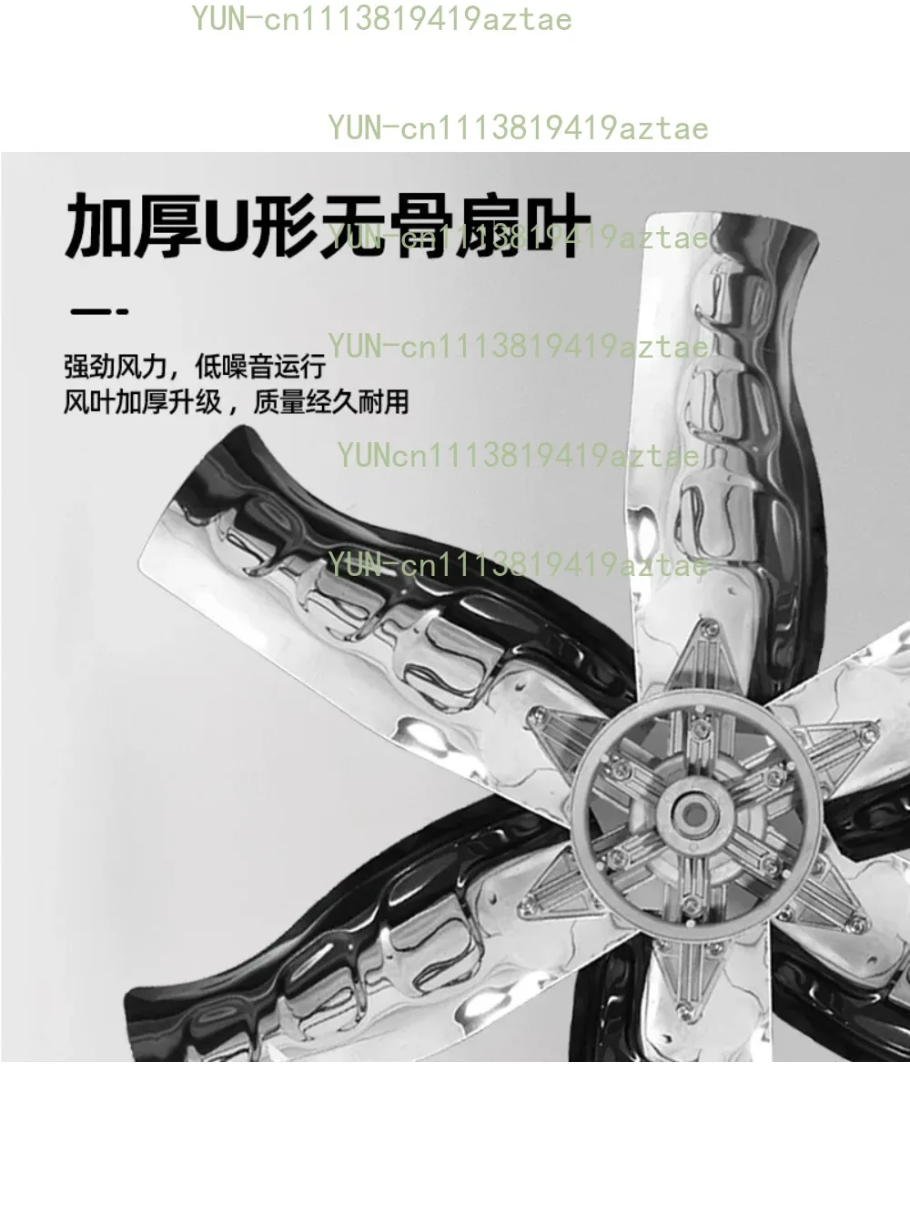 Stainless Steel Blade Negative Pressure Fan, Industrial-Grade Exhaust Fan, Powerful Commercial Exhaust Fan, Ventilation Fan for