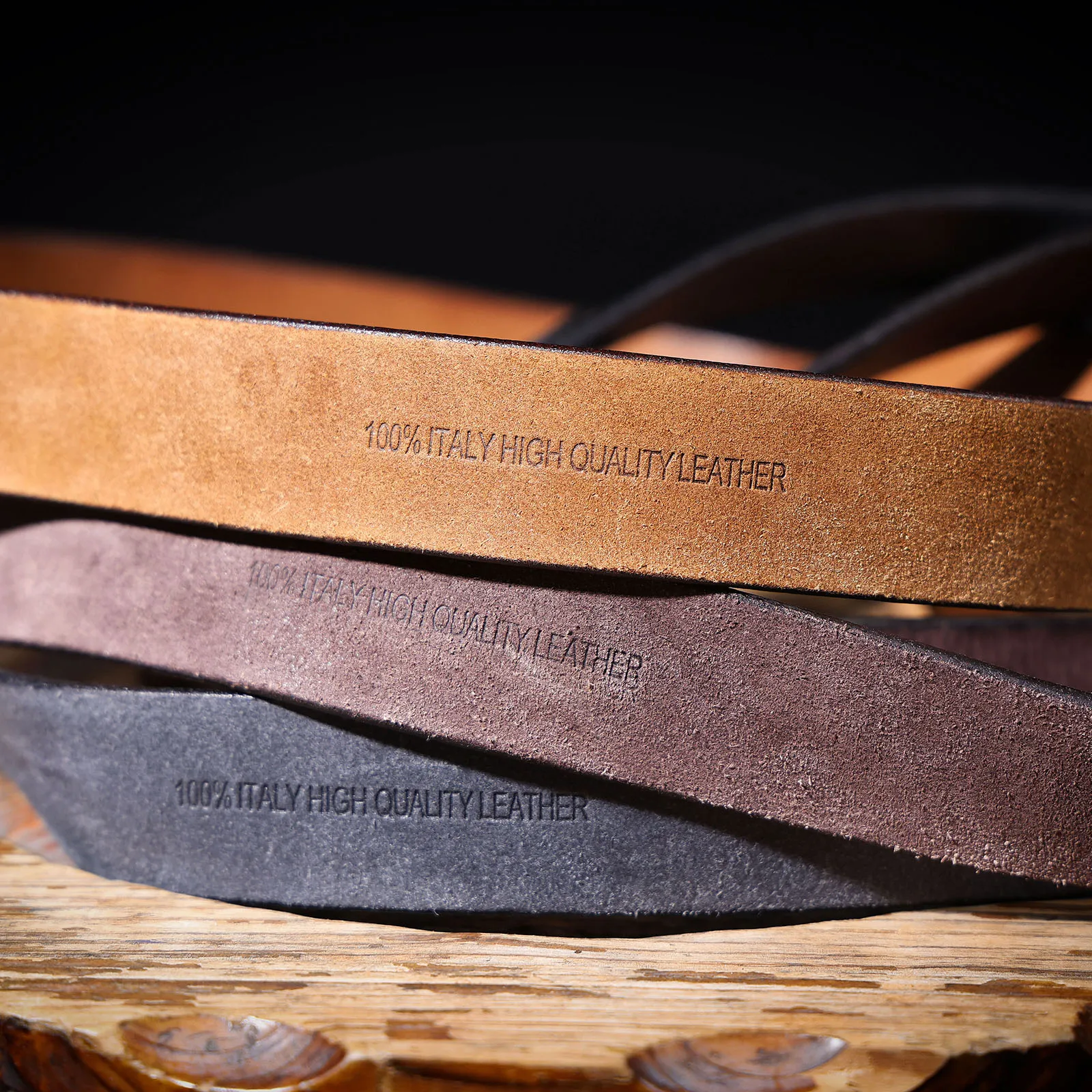 S.WORKER Echtledergürtel für Herren, Vintage-Messingschnalle, handgefertigter Gürtel aus hochwertigem Rindsleder, Retro-Freizeitgürtel für Jeans, langlebig – Detail 8