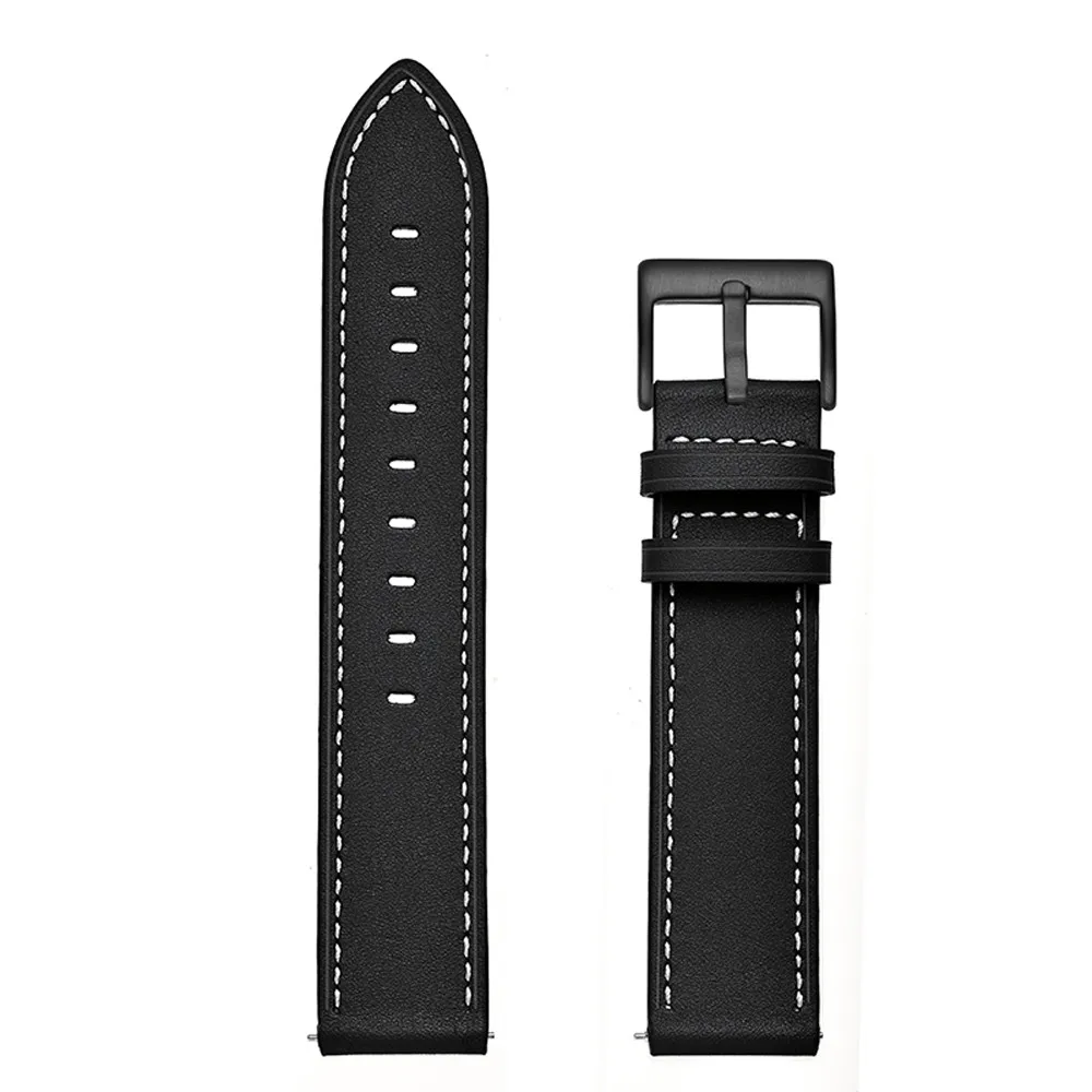 Cinturino in pelle per Garmin Forerunner 165 255 265 Cinturino di ricambio musicale per Garmin Venu Sq 2 Approach S40 S42 Accessori