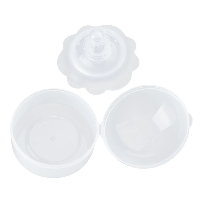 Double Layer Silicone Nipple Protector Breastfeeding Mother Breast for Protection Pad Cap Shield Cover