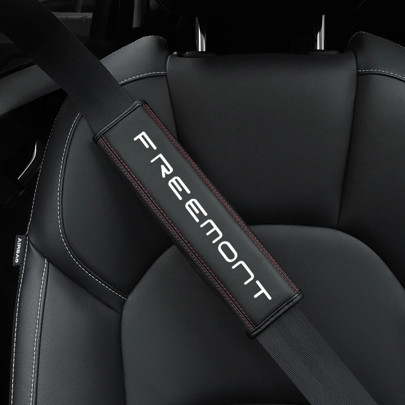 

1pcs Car Seat Belt Cover Shoulder Strap Pad Auto Accessories for For Dodger FREEMONT Auto Interior Decor Accessory
