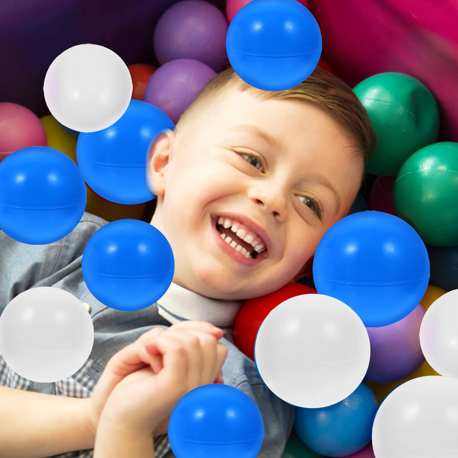 Plástico crianças criança tamanho seguro pequenas bolas de garra uma mão brinquedo de desenvolvimento mão olho coordenação