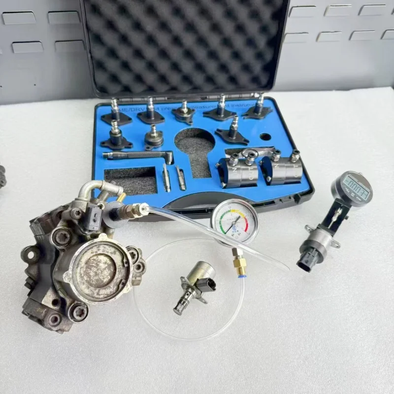 ZME DRV Valve Common Rail Pump Pressure Test Tool Kit Diesel Fuel Pump Pressure Measuring Instrument For Bosch Denso Common Rail
