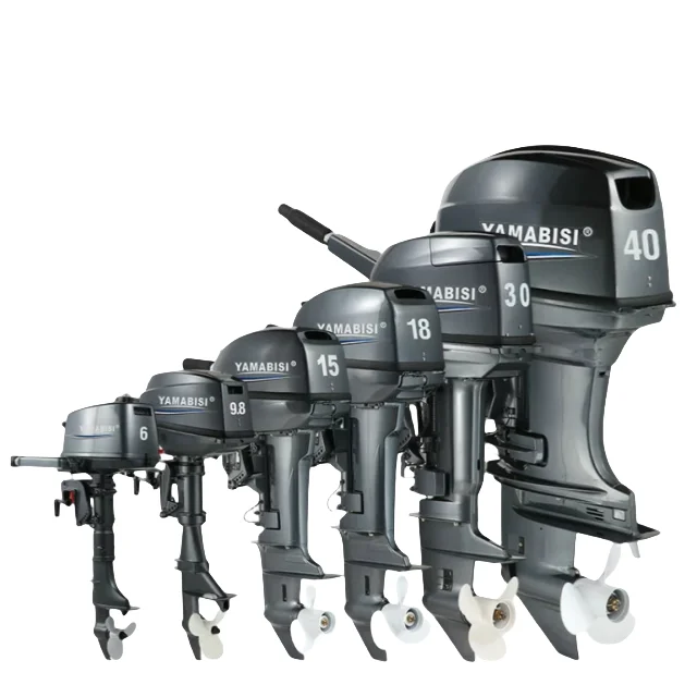 Yamabisi Outboard Motor Short Shaft 40hp Outboard Motor Tiller Enduro Electric Start Boat Engine
