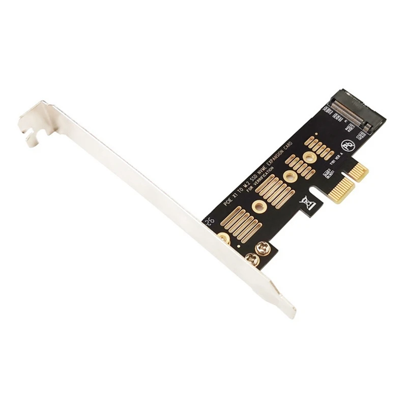 M2 SSD NVME para PCIE X1 para PCIE X1 Placa de Expansão, Adaptador de Disco Rígido, Placa de Interface Chave M