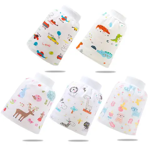 아기 기저귀 스커트 방수 소변 바지 아기와 어린이 천 순수 코튼 빨 수있는 Anti-bedwetting 어린이 침대 변기 훈련 Best5