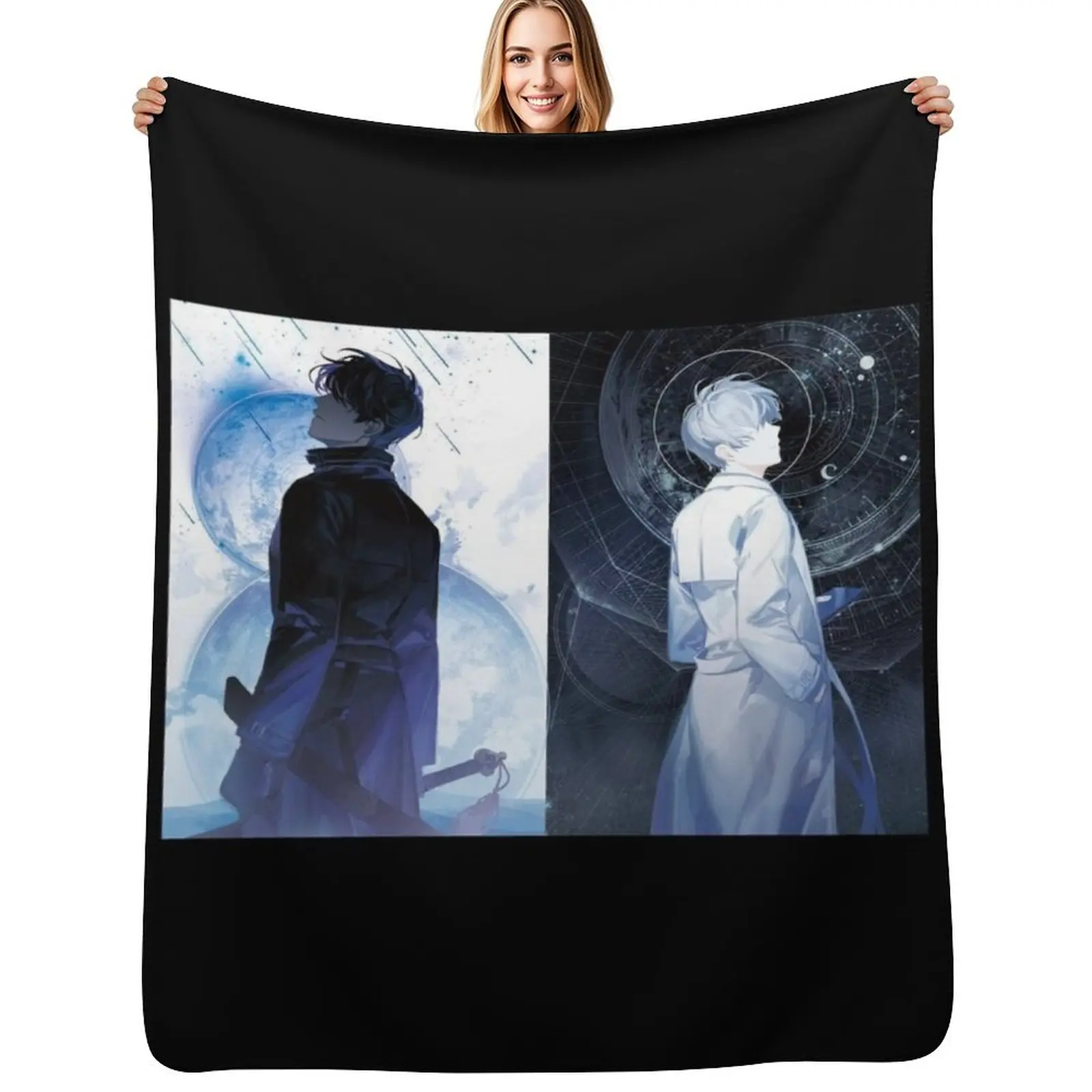 

omniscient readers viewpoint Throw Blanket Compact Warm Blanket for Car Road Trip