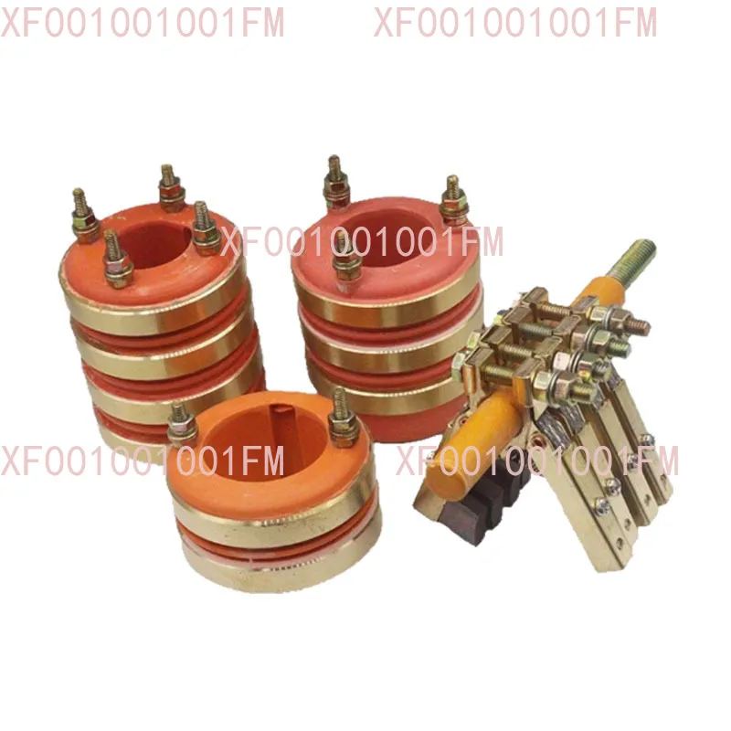 Conductive Slip Ring Collector Ring - 2/3/4-Way Options Inner Diameter 20/25/30/35mm Outer Diameter 58mm