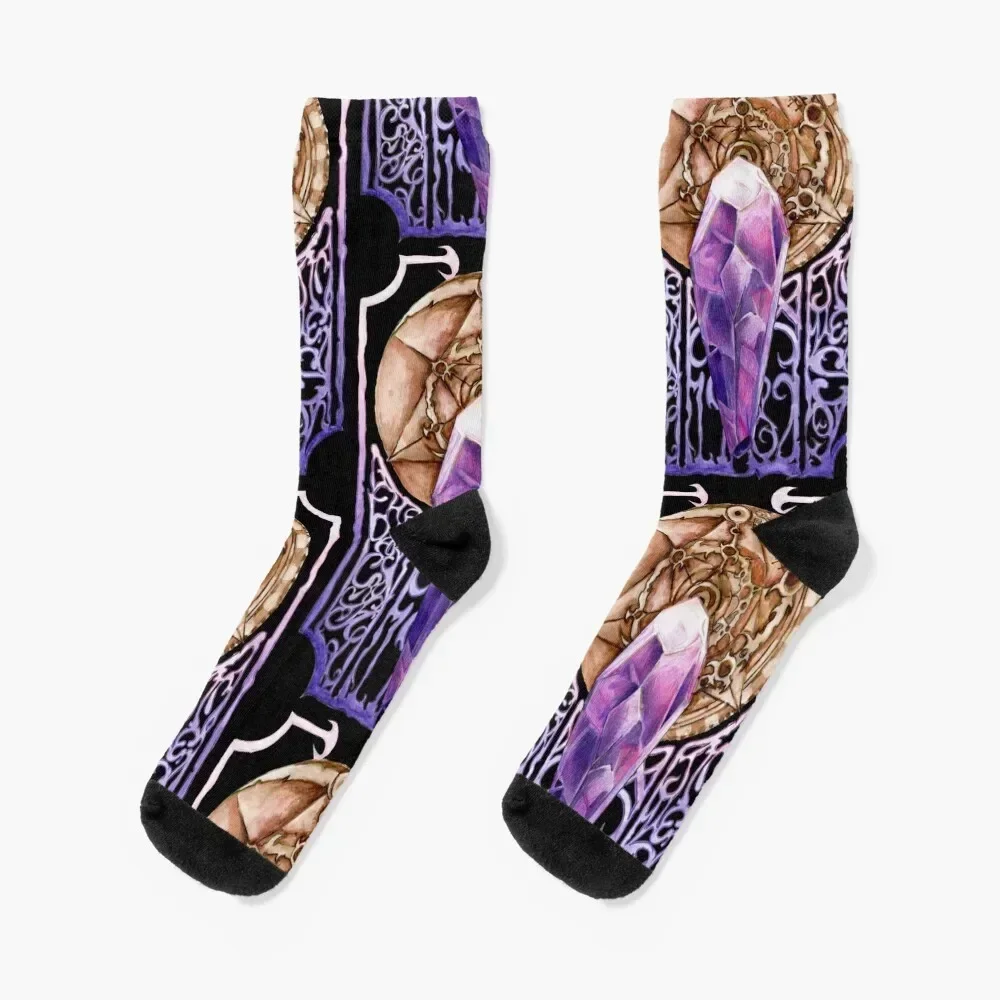 

Crystal Socks Novelties aesthetic FASHION Christmas Socks Woman Men's