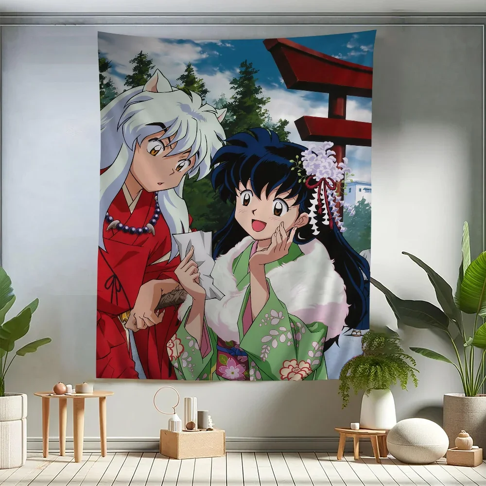 

Anime Inuyasha Colorful Tapestry Wall Hanging Cheap Hippie Wall Hanging Bohemian Wall Tapestries Mandala Wall Hanging Sheets