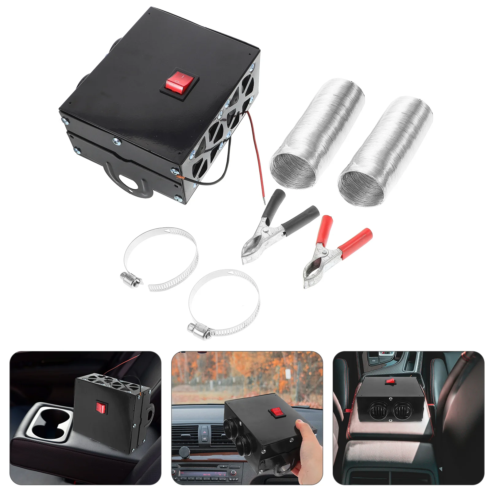 

Car Heater Heating Air Warmer Demister Winter Parts for Cars Windshield Deicers Portable