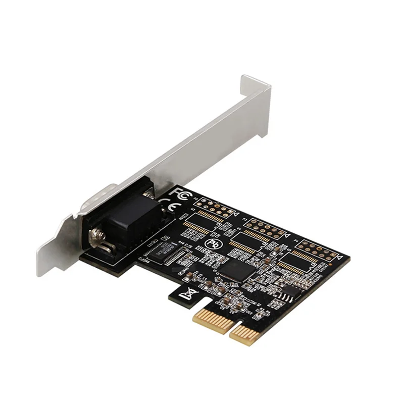 EDT-5X Pcie X1 Zu RS232 Serielle Adapterkarte Industrielle Steuerung Computer Erweiterungskarte Computer Adapter PCI-E Serielle Karte