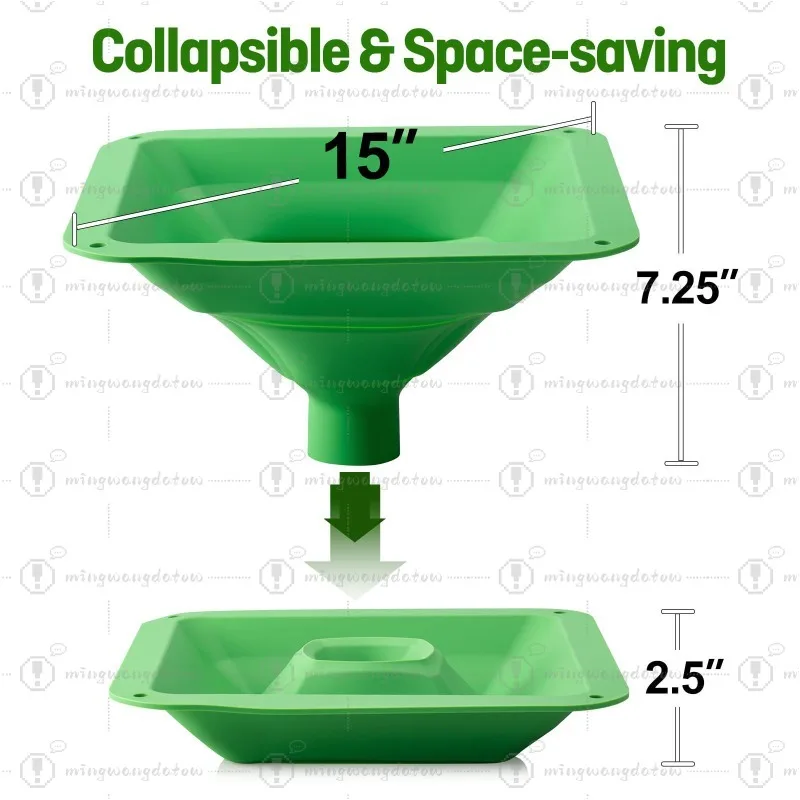 Super Large Silicone Folding Funnel Freeze Dryer Kitchen Accessories