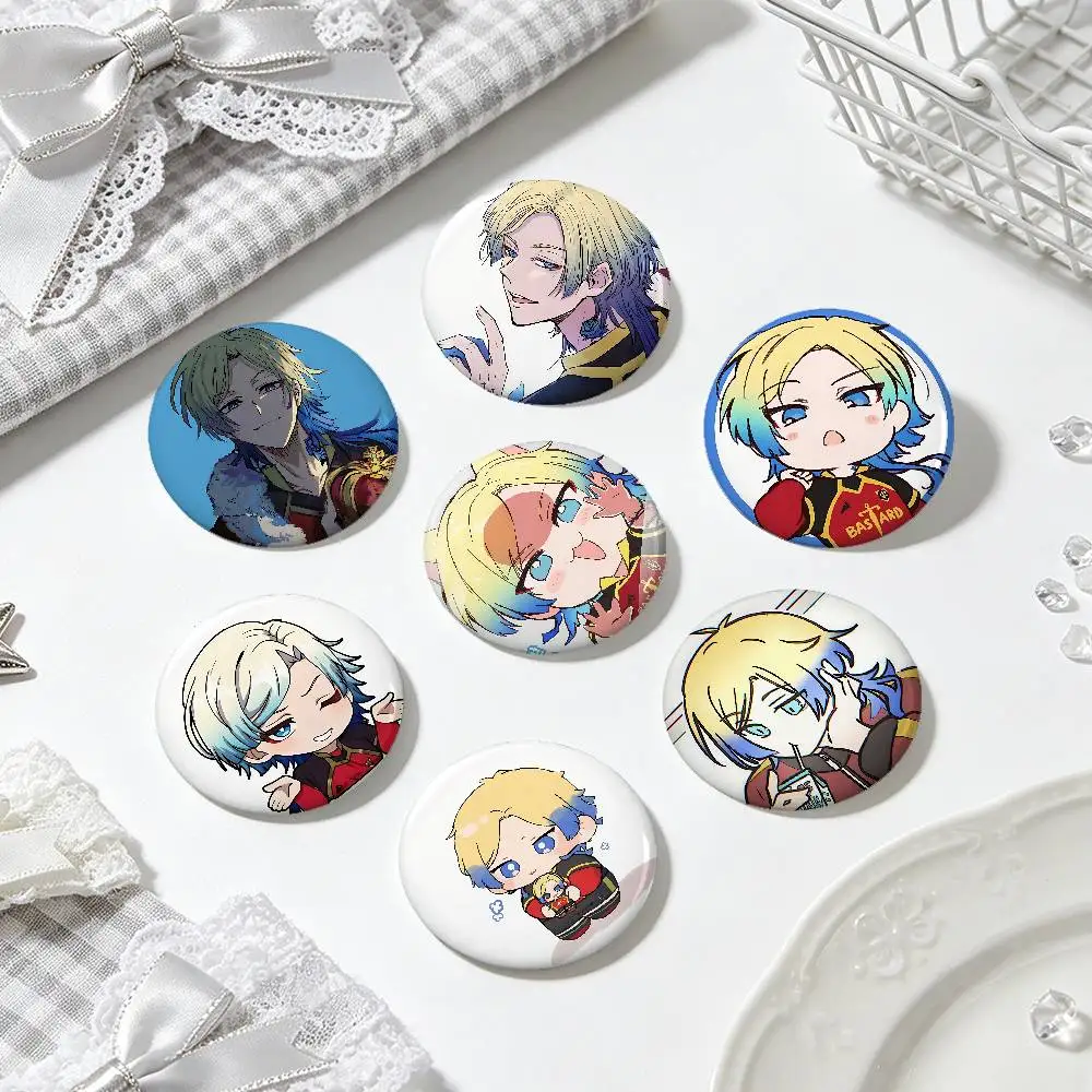 M-Michael Kaiser For Clothes Anime Enamel Pin Cute Things Cartoon Cosplay Badges On Backpack Brooch Art Gifts