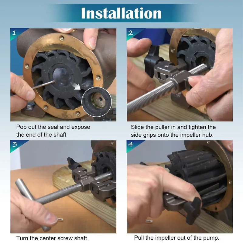 660040-1 Impeller Puller Removal Fit for Impellers 2-1/4\